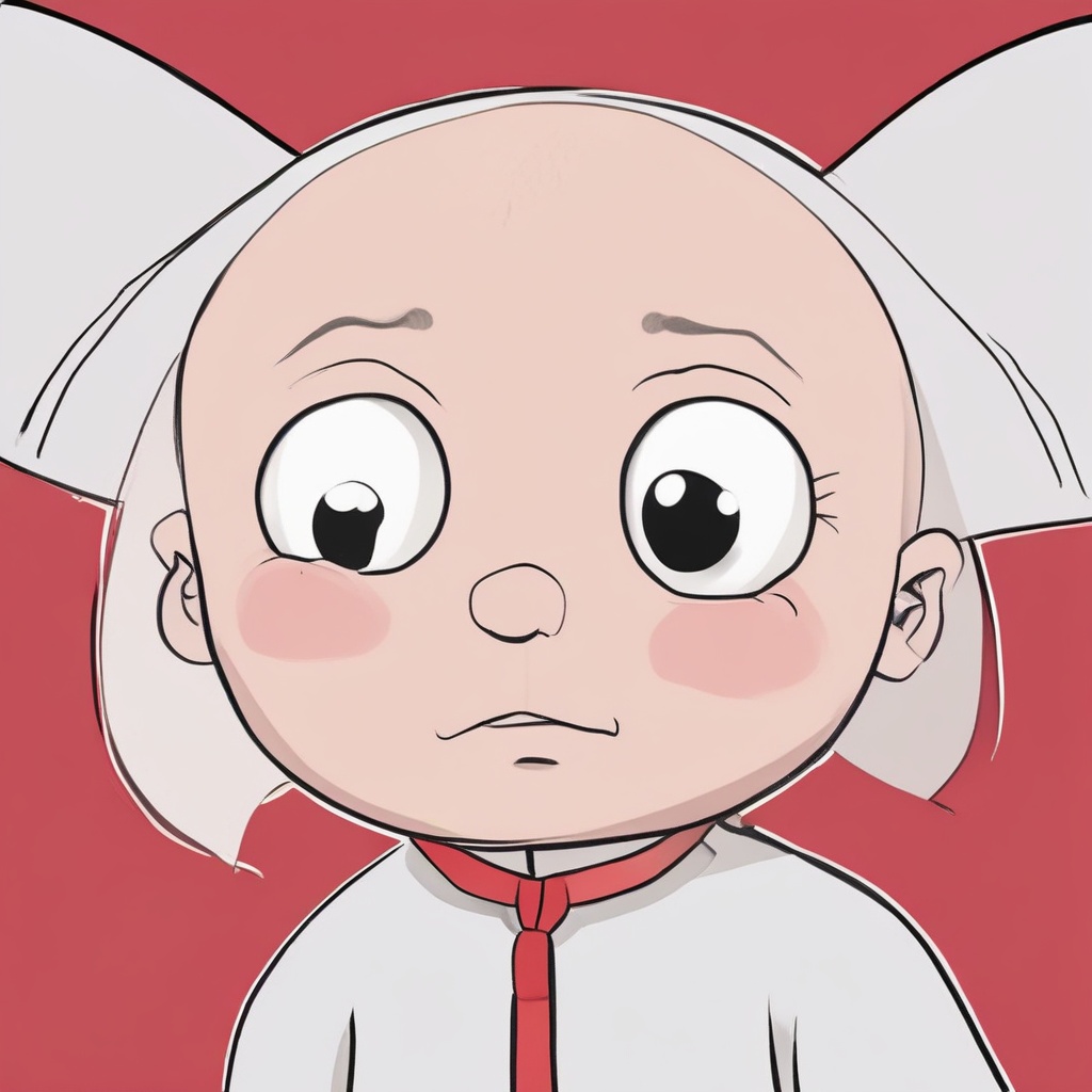stewie on red Background